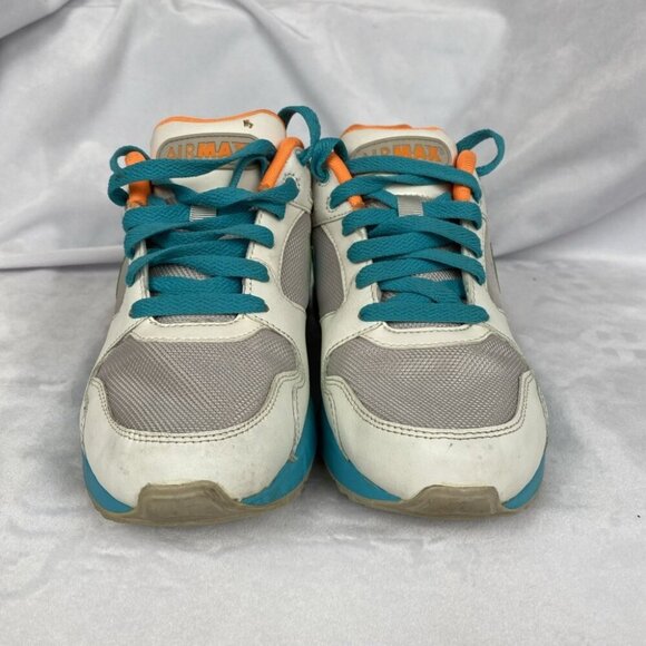 Nike Air Max Coliseum Racer Shoes Women’s Size 7 Teal White Orange 553441-036 - Picture 6 of 11
